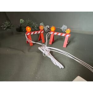 Dept 56 Construction Lights Original Snow Village #52680 w/box works